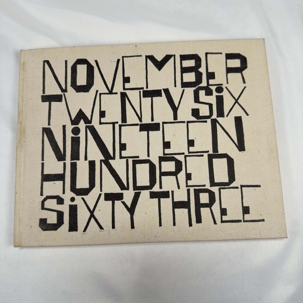 Wendell Berry November 26 1963 1st Edition Ben Shahn Illustrated Book